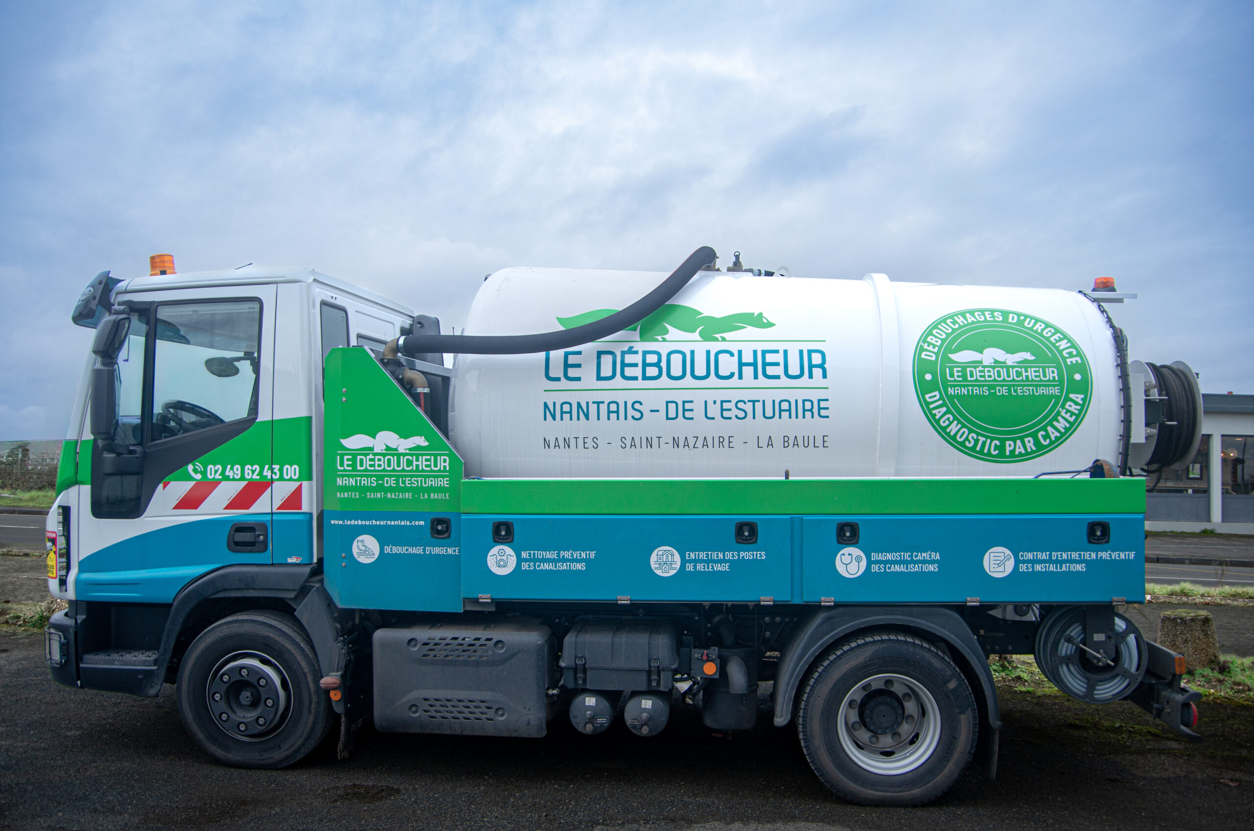 Véhicule déboucheur Nantais